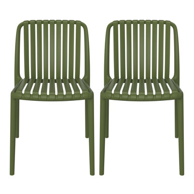 Chaise d'appoint empilable Delron