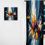«Geometric Illusions I» - Rideau moderne - Velours obscurcissant - 1 panneau-107582004
