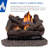 19.5'' W Ventless Fireplace Logs