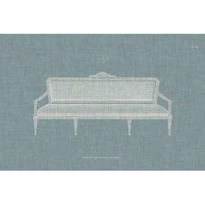 Hepplewhite Sofas II by Hepplewhite - Wrapped Canvas Print