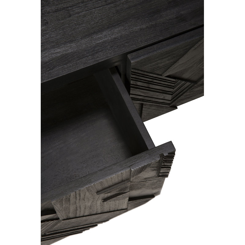 Solid Wood TV Stand, 63"