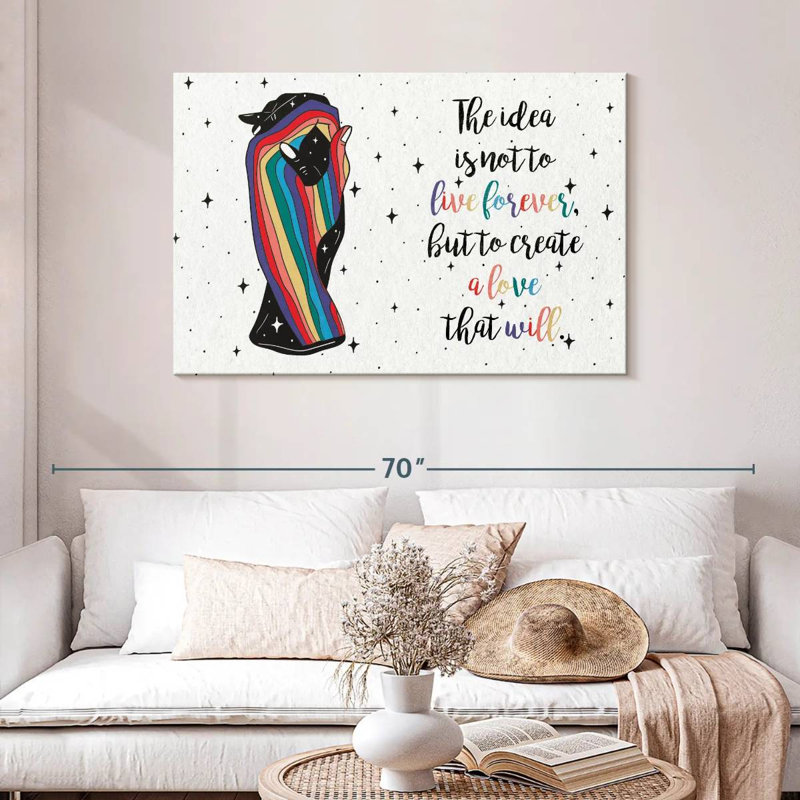 Pride Love Forever, 30" H x 45" W