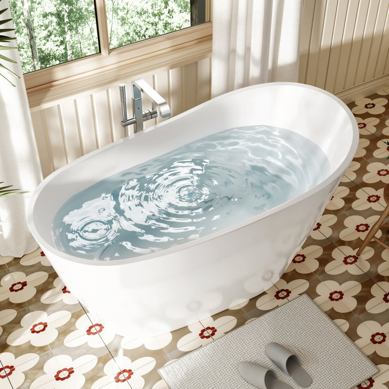 Boîtiers de trempage, de douche et de baignoire autoportants modernes en acrylique
