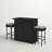 Hettye Bar Set with Stools