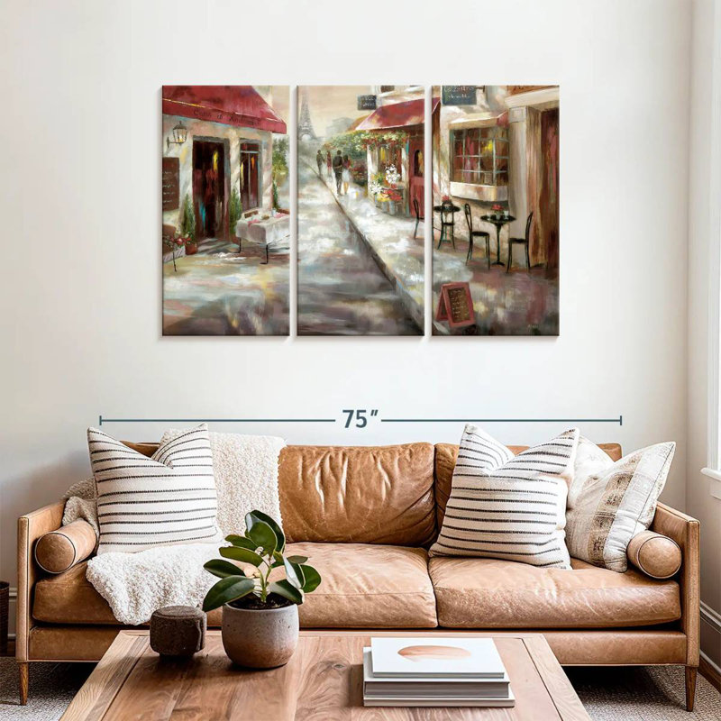 Rorry Parisian Cafe, 36" H x 57" W