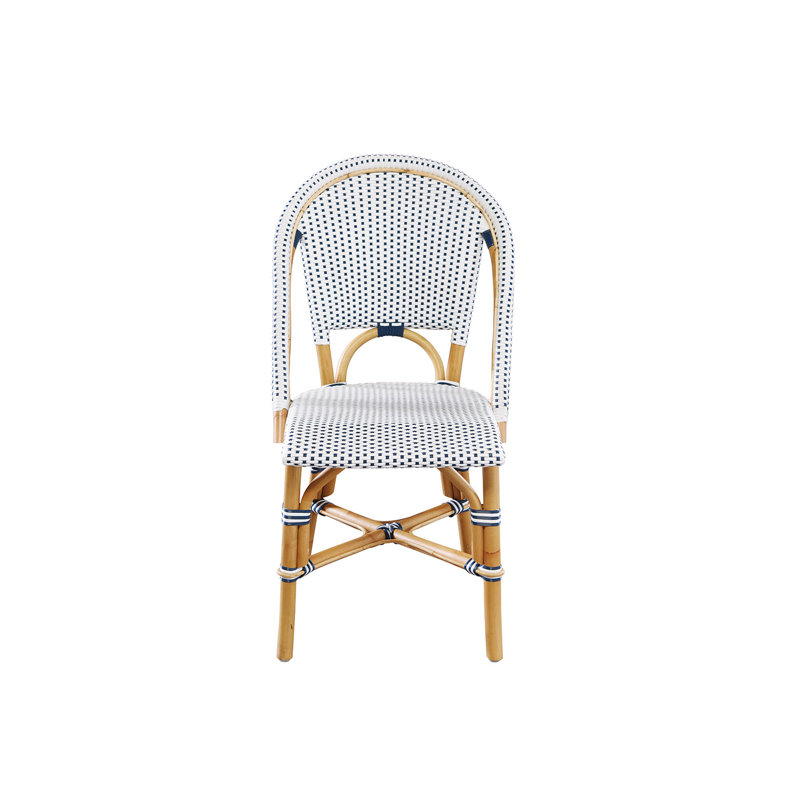 Chaise d'appoint bleue Aithen