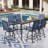6 - Person Patio Dining Set with Rectangular Table