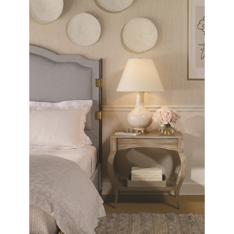 Marguerite 1 - Drawer Solid Wood Nightstand
