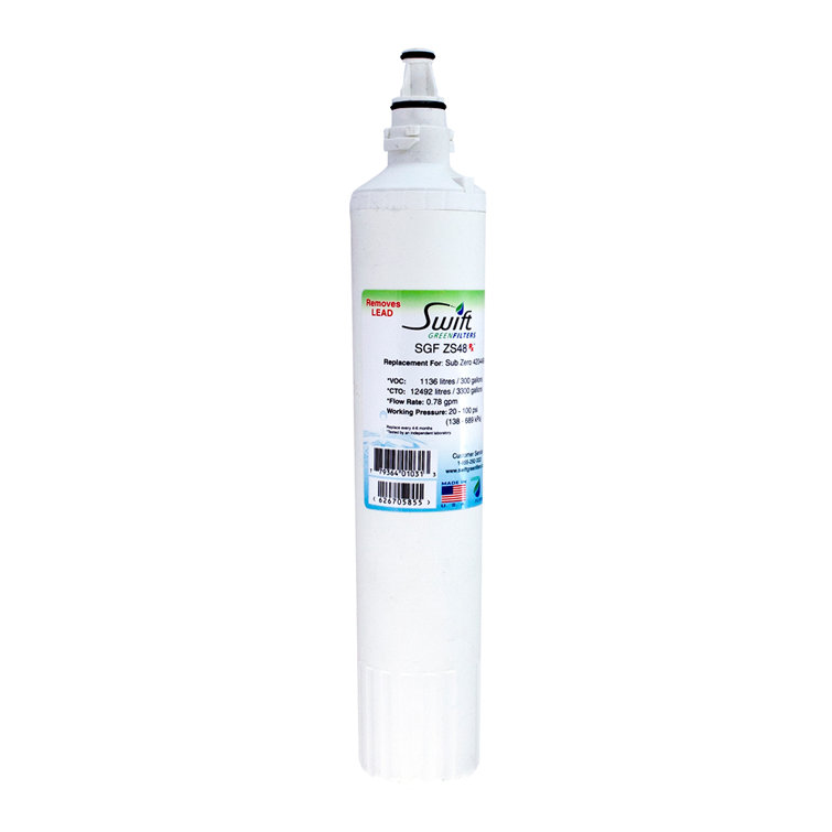 SGF-ZS48 Rx Compatible Pharmaceuticals Refrigerator Water Filter for 4290510, Pro 48 4204490.