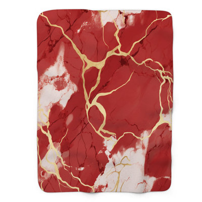 Red Gold - 1 Piece Premium Blanket