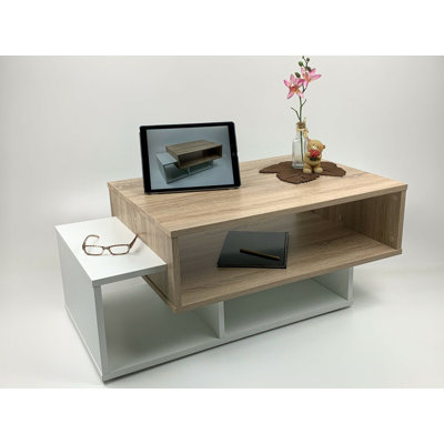 Coffee table with storage space