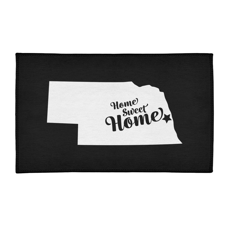 Tapis en poly-chenille omaha à la maison, Rectangle 3 pi x 5 pi