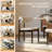 Mid-Century Modern Wood Dining Chairs, Upholstered Wood Dining Chair Side Chair, Fully Assembled-1644979567-1644979565
