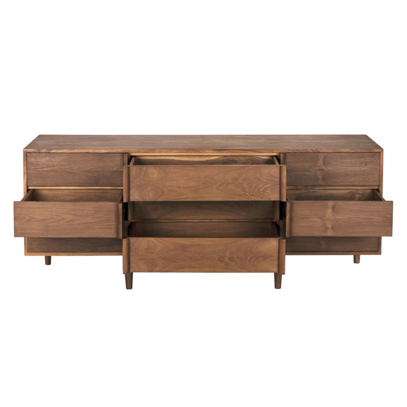 Briar Solid Wood 76'' W 9 - Drawer Dresser