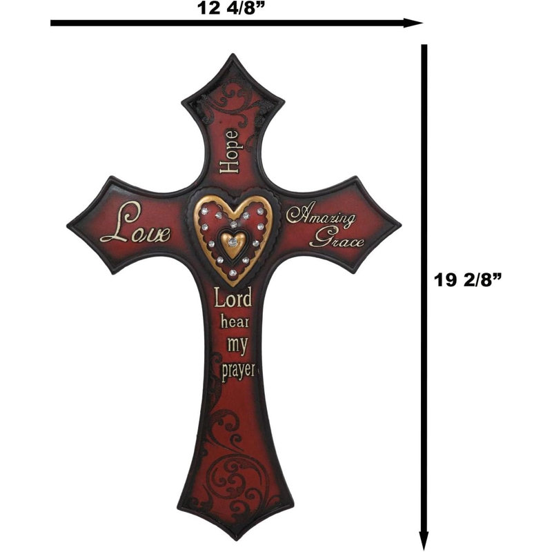 Décoration murale rustique «Western Love Hope Amazing Grace Lord Hear My Prayer»