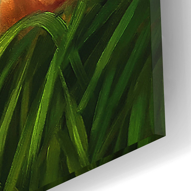 «Explorer» par Lucia Heffernan, art mural en verre acrylique, H 12 po x l 16 po x P 0,13 po