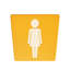 Enseigne de toilettes pour femmes