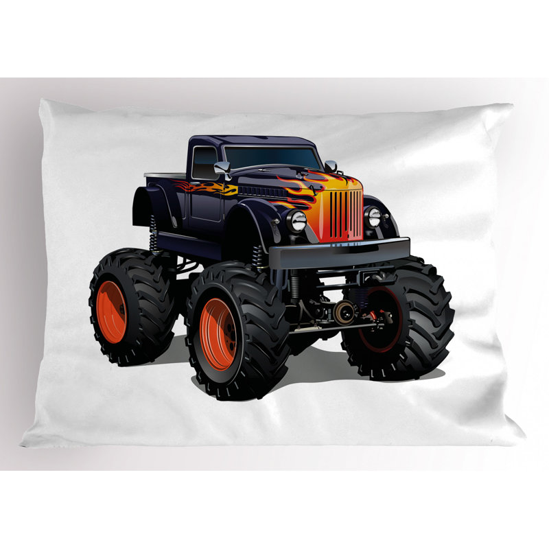 Truck Polyester Sham Set, Twin