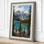 Alpine Lake Wilderness Scandinavian - Wrapped Canvas-1956398626-1956398648