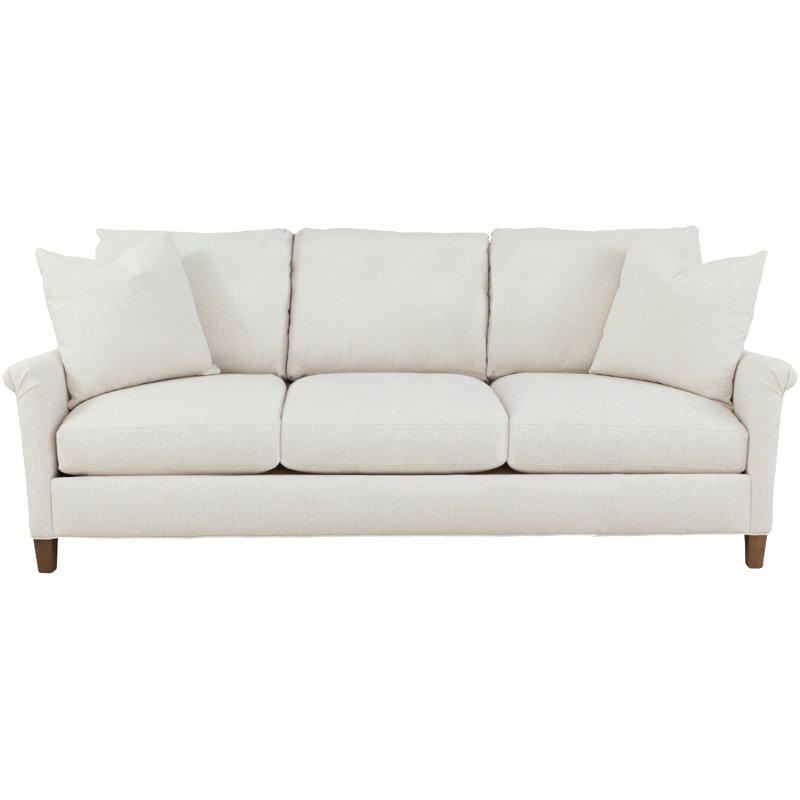 Olivia Sofa, Walnut, 1115 Saddle