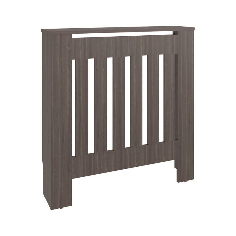 Couvercle de radiateur avec rangement Rio, STAINED WALNUT
