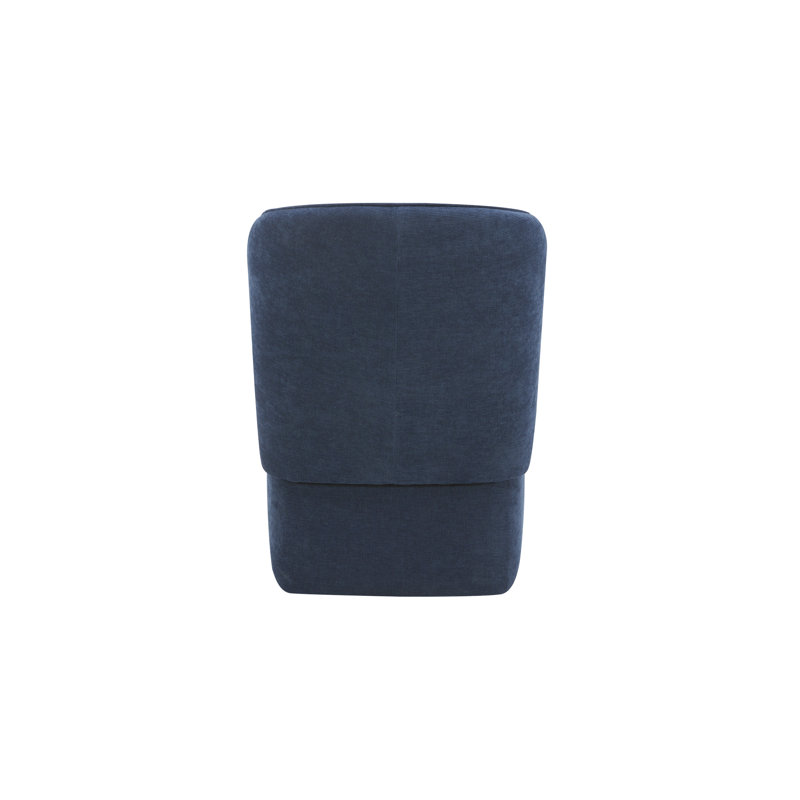 Angeliah Upholstered Parsons Chair, Midnight Navy