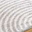 PRUNELLE Machine Washable Shaggy Boho Medium Grey Area Rug-274988607