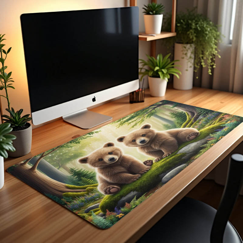 Polyester Desk Pad, 31.5x15.5