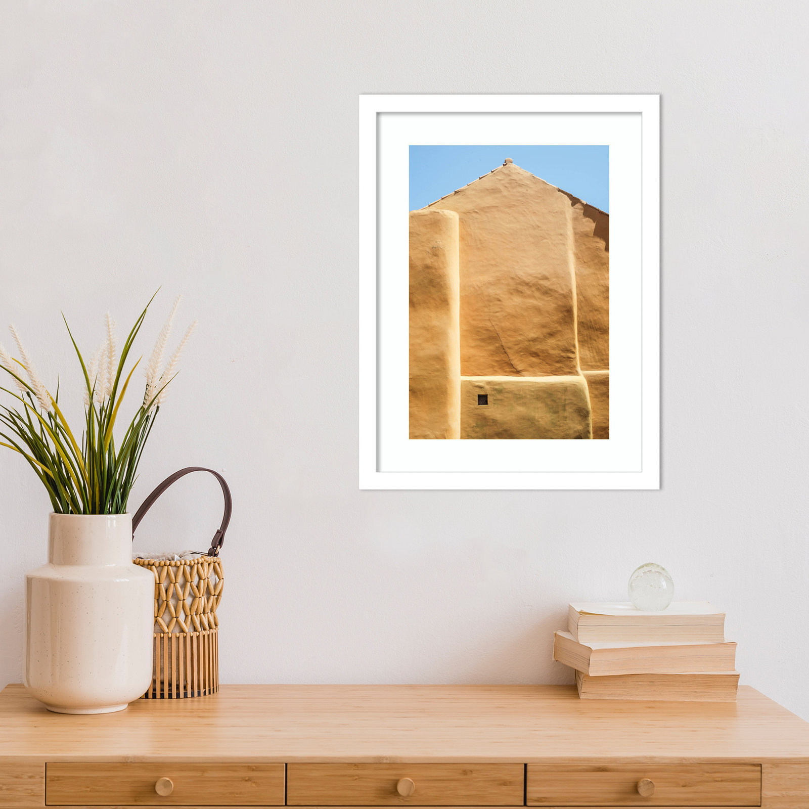 Daisey "Klaylife" Print by Shot by Clint, White, 17" H x 13" W