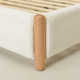 Upholstered Headboard Platform Bed Frame
