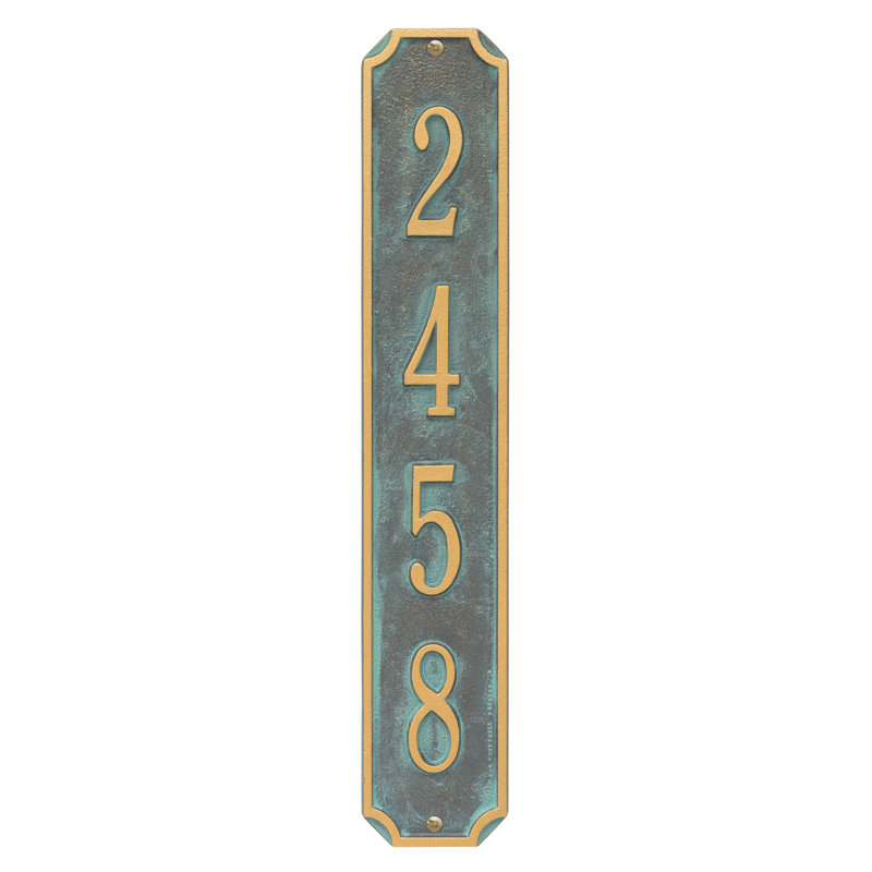 1-Line Wall Mount, Bronze Verdi, Yes