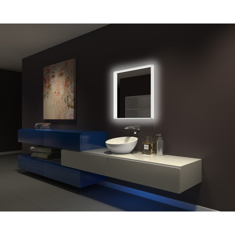 Wall Mirror, 28" H x 28" W