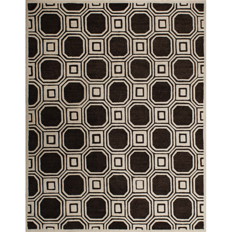 Tylane Hand Tufted Performance Abstract Rug, Rectangle 3' x 5'