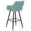 Aba Upholstered Bar Stool with Steel Frame-670517585