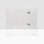 Clear Freestanding Pet Gate with Door 36"w x 30"h-798358678