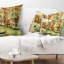 Coussin lombaire imprimé digital art landscape venice