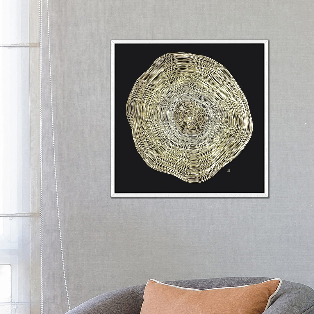 Infinity Rings von Daphné Essiet - Galerie-verpackte Leinwand Giclée auf Leinwand