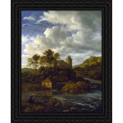 Castle and Watermill by a River (c. 1670)