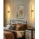 Battery Operated Wall Sconce With Remote Control, Wireless Dimmable Led Wall Sconce Non-Hardwired