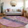 Machine Washable Indoor/Outdoor Cinead ACN1716 Blush Rug
