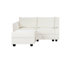 Canapé confortable avec repose-pieds triple Marchelo-1283032315
