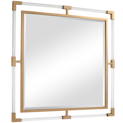 Miroir mural biseauté moderne et contemporain Pays de Galles