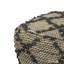 Pouf carré Poncho, gris anthracite