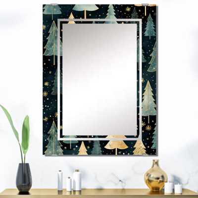 Miroir mural Christmas Pine Tree