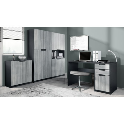 Mazeppa 3 Piece Writing Desk Office Set