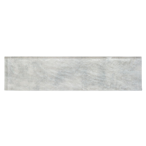 Everette 3" x 12" Glass Subway Kitchen Backsplash, Bathroom, Shower, Wall and Floor Tile