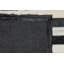 Area Cowhide Geometric Area Rug in Black/Cream-1577026472