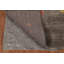 Tapis décoratif rayé brun Gabbeh 4 x 6