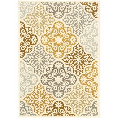 The Conestoga Trading Co. Colton Floral Indoor/Outdoor Rug & Reviews ...