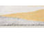 Tapis jaune à motif abstrait Ayo-869283565